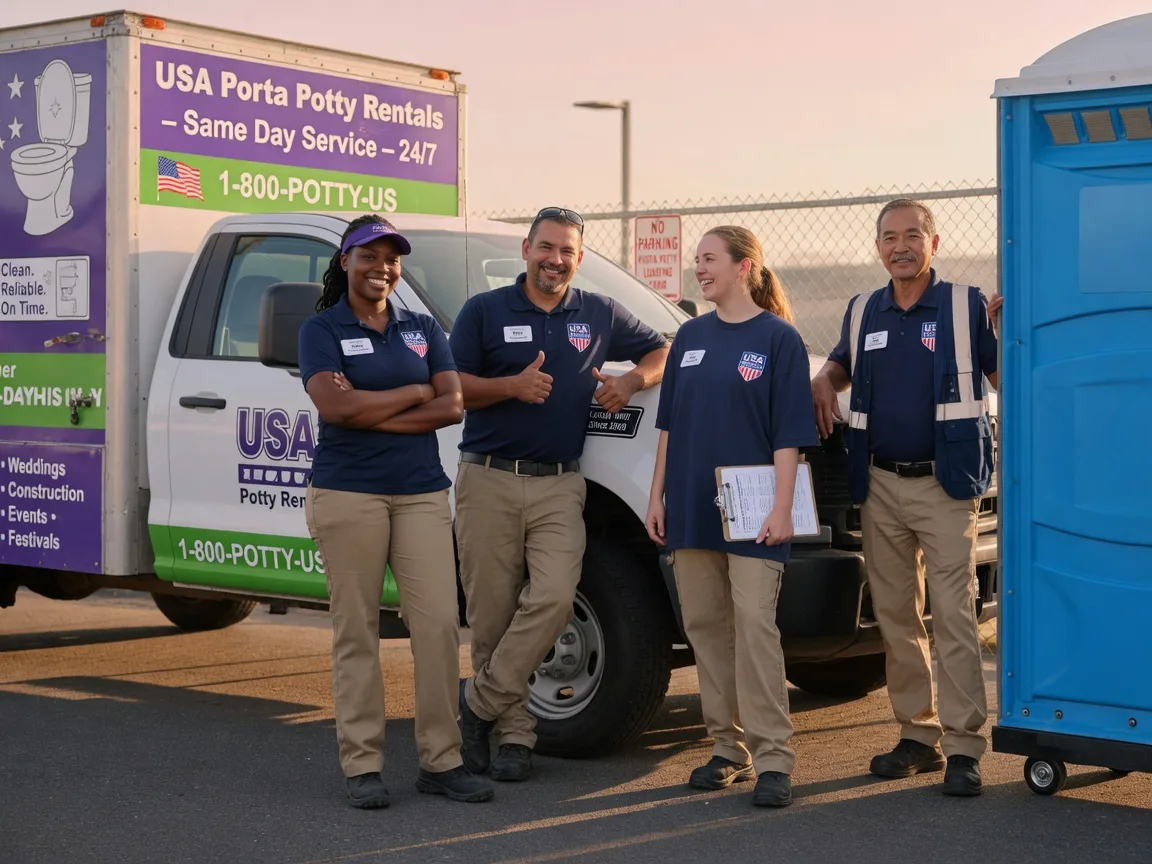 Porta Potty Rental company in Bloomburg, TX